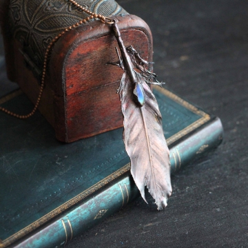 copy of Feather in copper