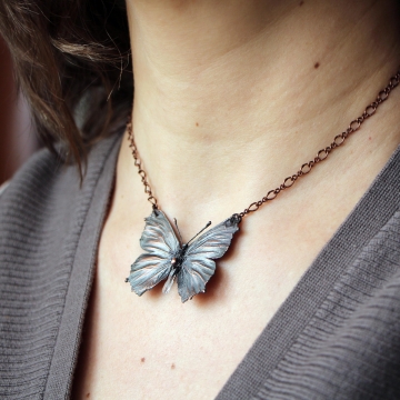Plated BUTTERFLY - pendant